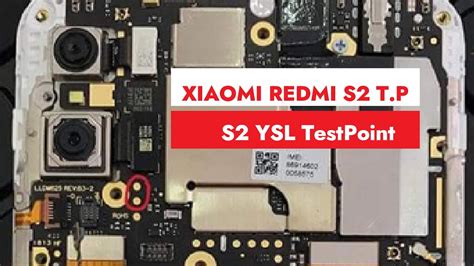 test point redmi s2 ysl|Test Point for Xiaomi Redmi S2 models .